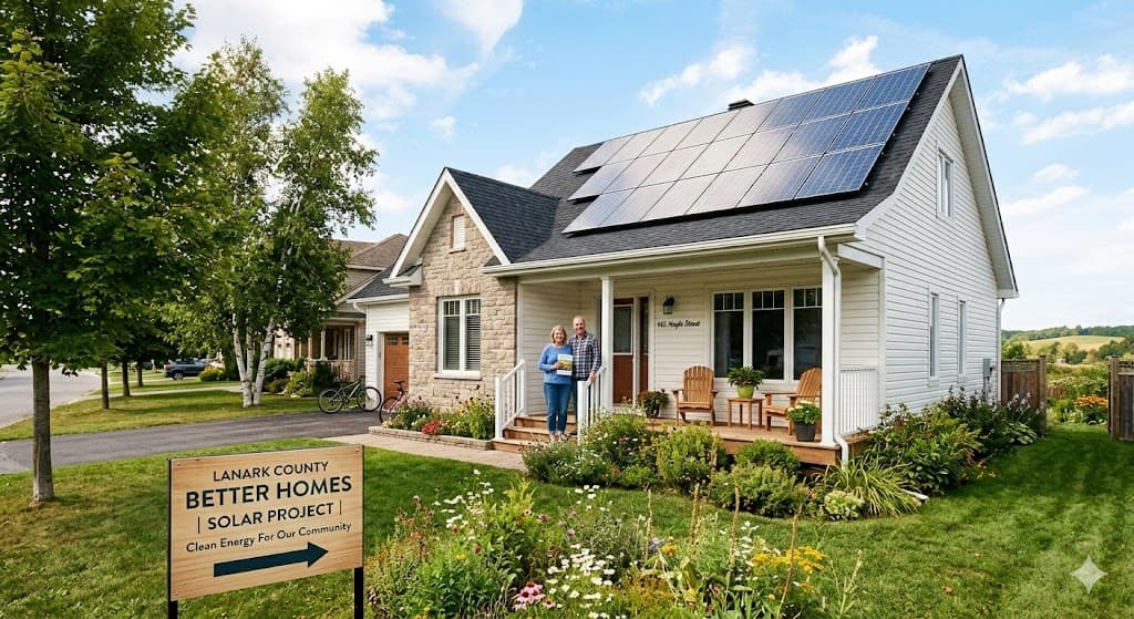 Lanark County's Better Homes Program Can Fund Your Solar Installation - Ontario Financing Programs