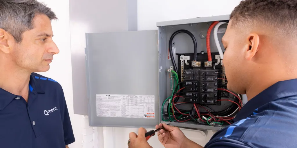 Home energy upgrades during solar installation