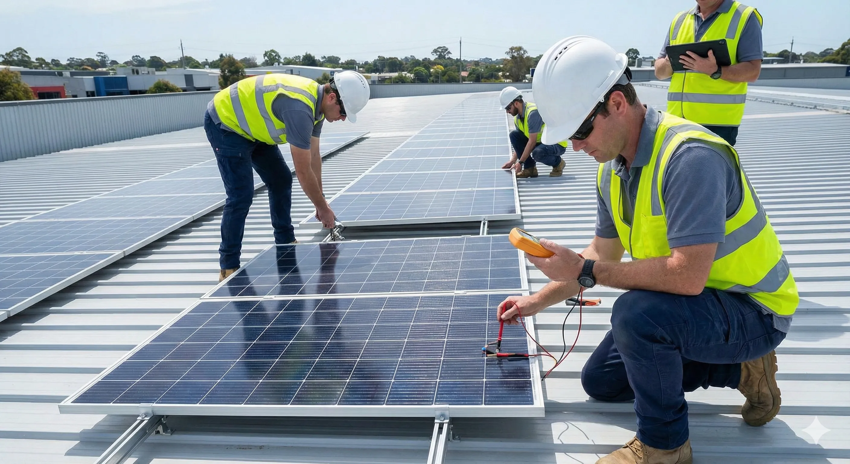 Installation & Commissioning - The experienced team will carry out the system ins