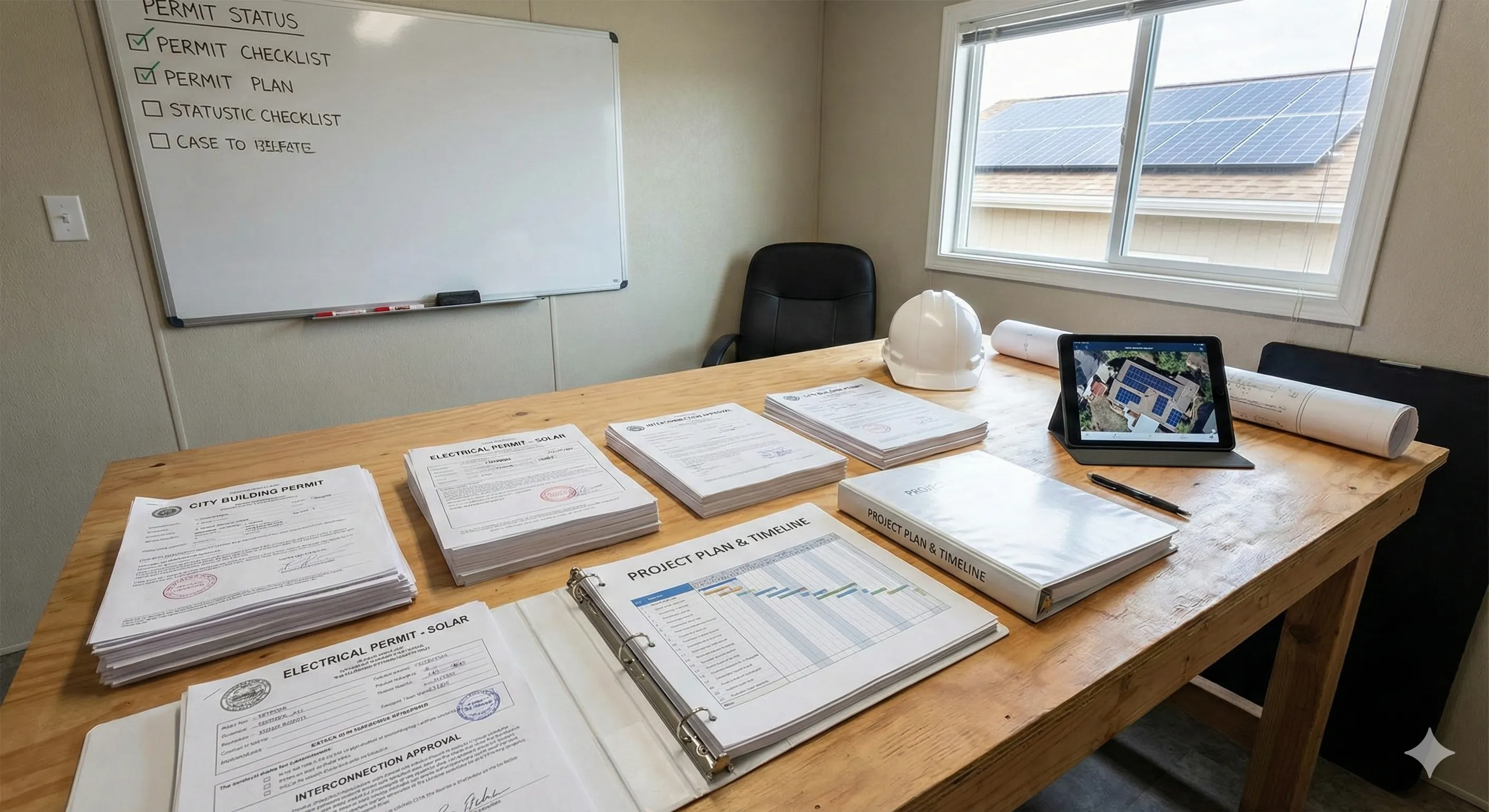 Planning & Permits - Develop a project plan and handle all necessary pe